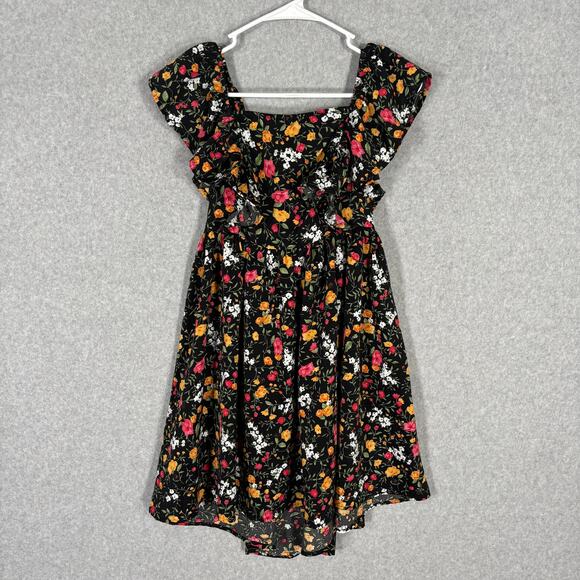 Dress Medium Flowy‎ Fairy Cottage Feminine Coquette Mediterranean Cowgirl Moody - Picture 1 of 14